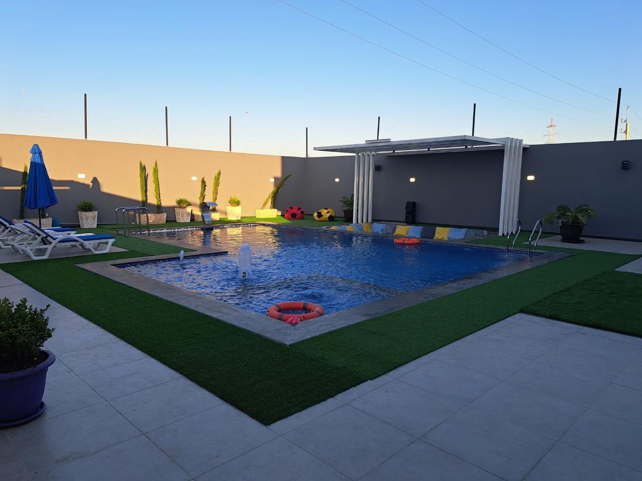 المسبح — أجواء المساء